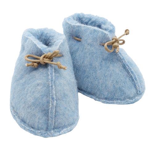 Baby Booties - Blue