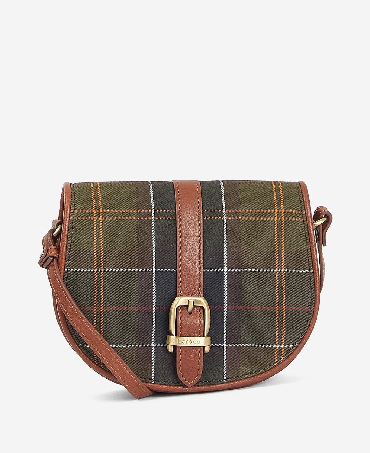 Barbour Katrine Tartan Leather Bag