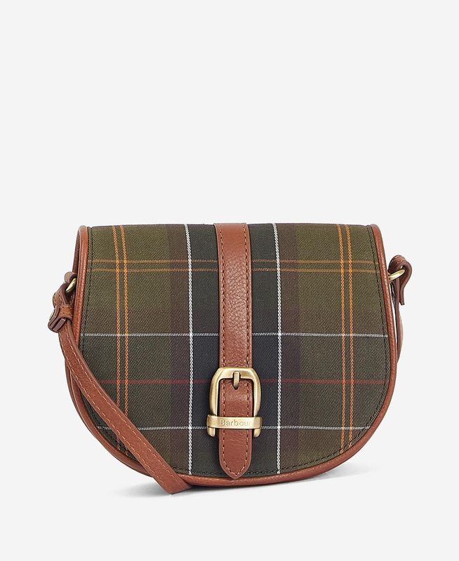Barbour Katrine Tartan Leather Bag