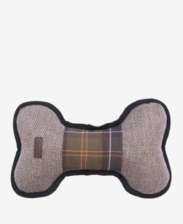 Barbour Dog Toy - Bone