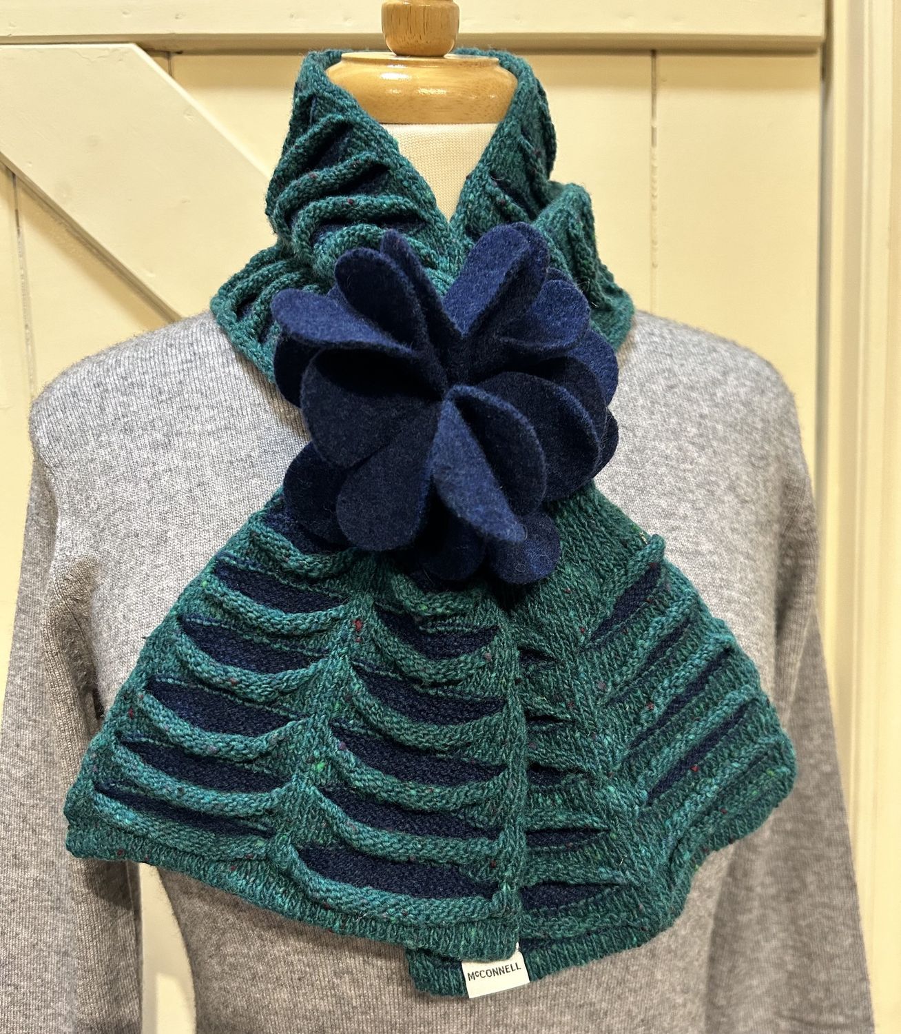 Kilcarra Floral Scarf - Jade