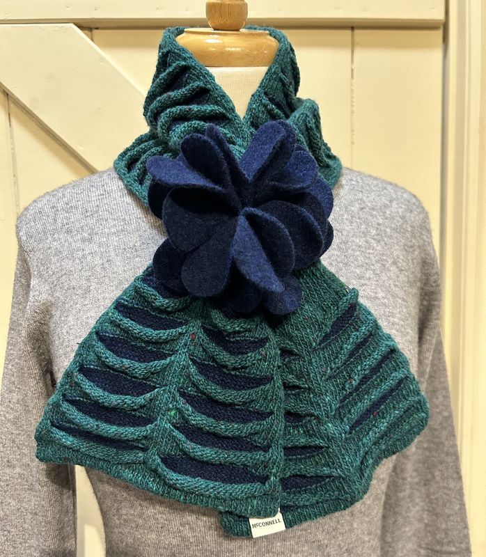 Kilcarra Floral Scarf - Jade