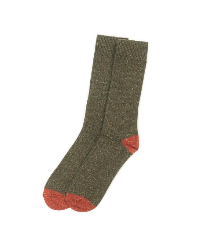 Barbour Houghton Sock - Olive