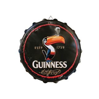 Toucan Bottle Cap-Metal Sign