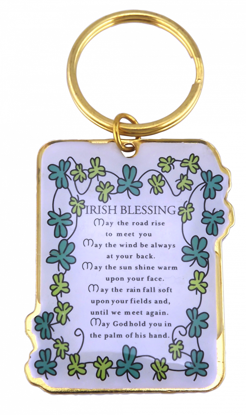 Irish Blessing - Keyring