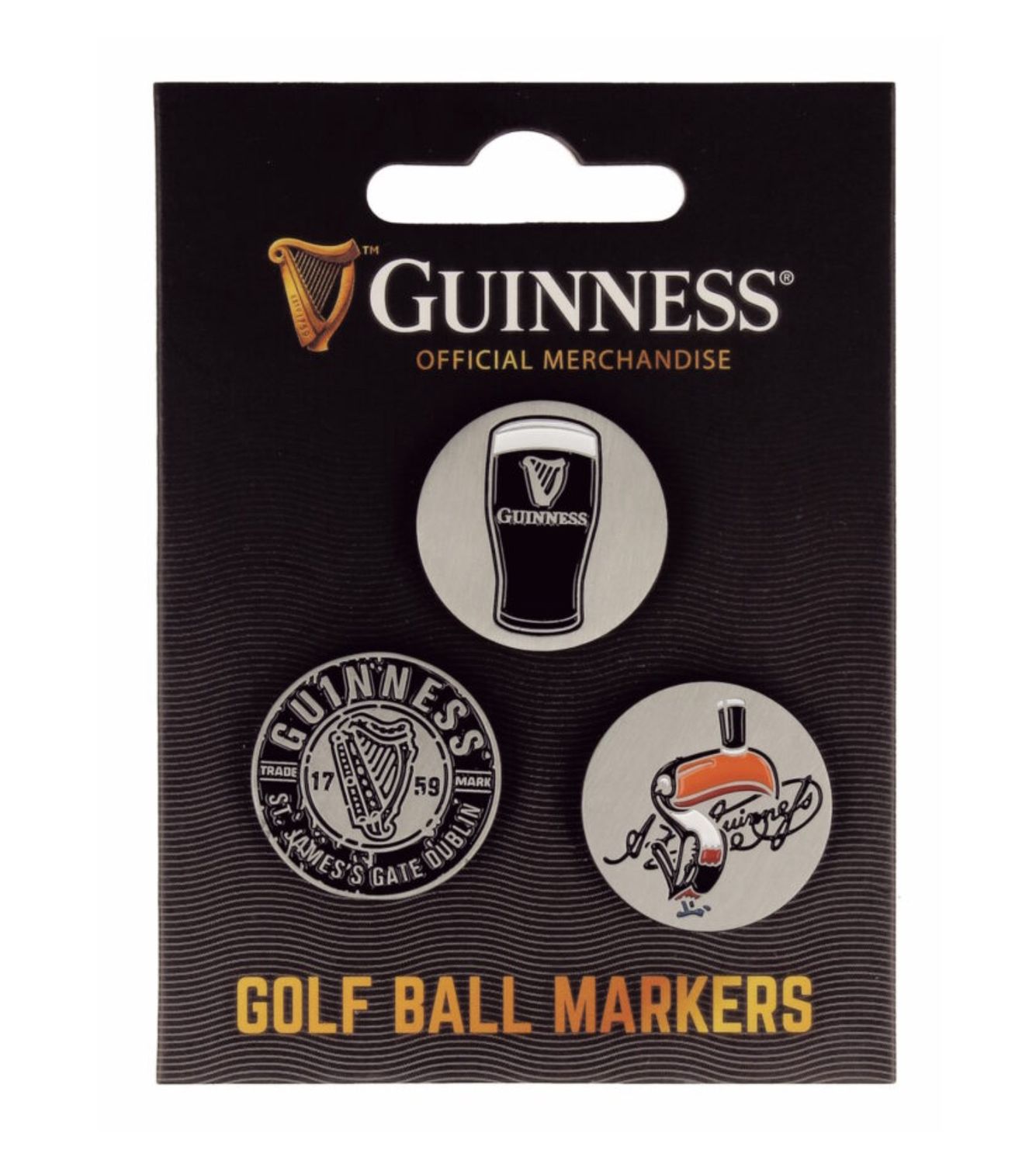 Guinness Golf Ball Markers