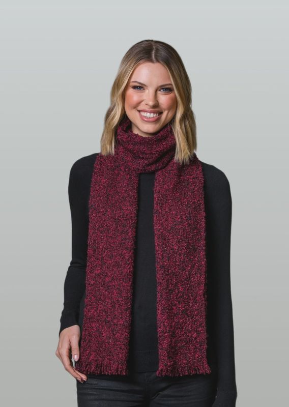 Cara Scarf - Burgundy