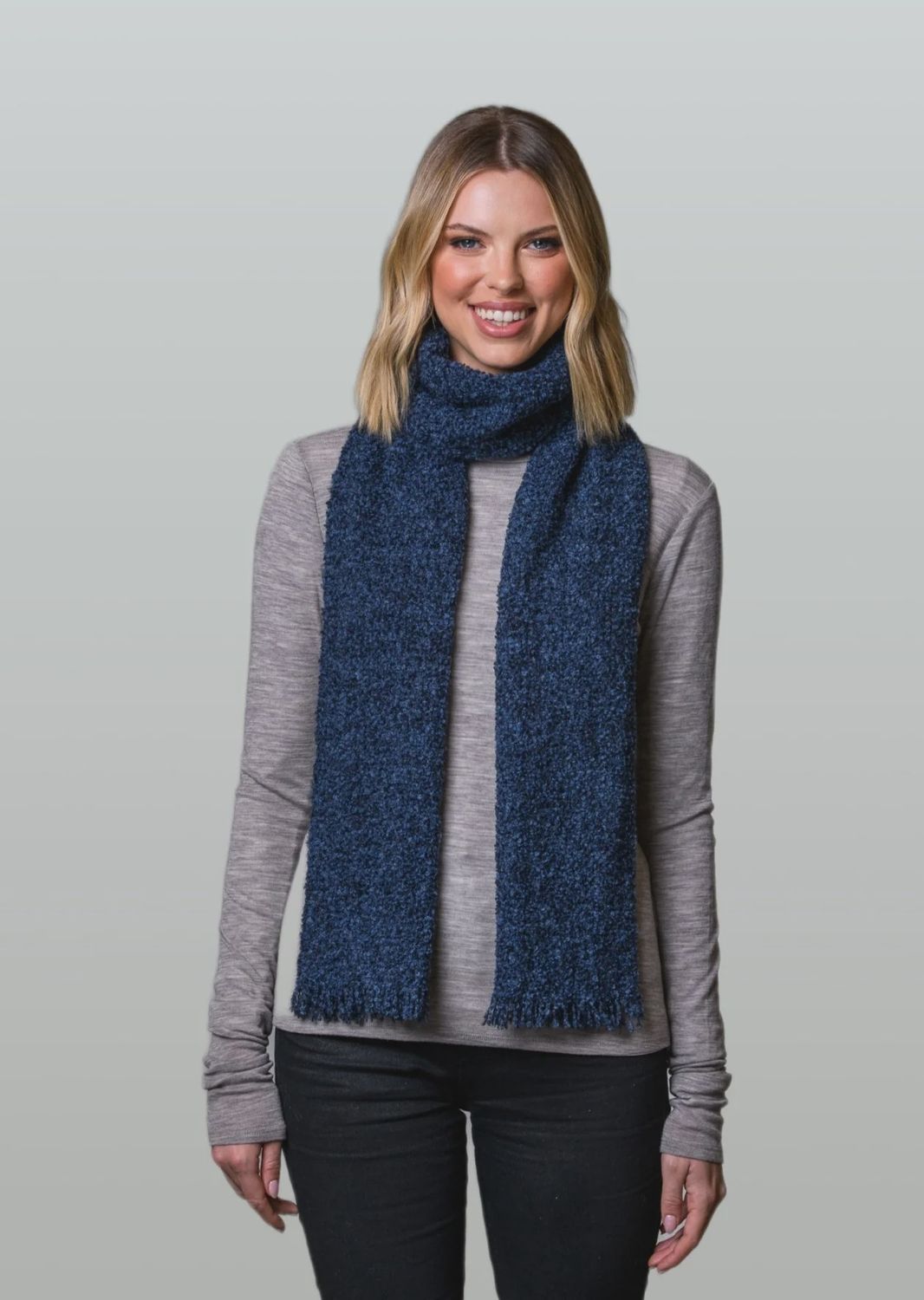 Cara Scarf - Navy
