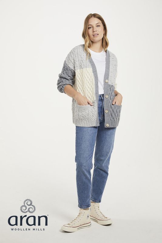 Patchwork Cardigan - 3 Colour