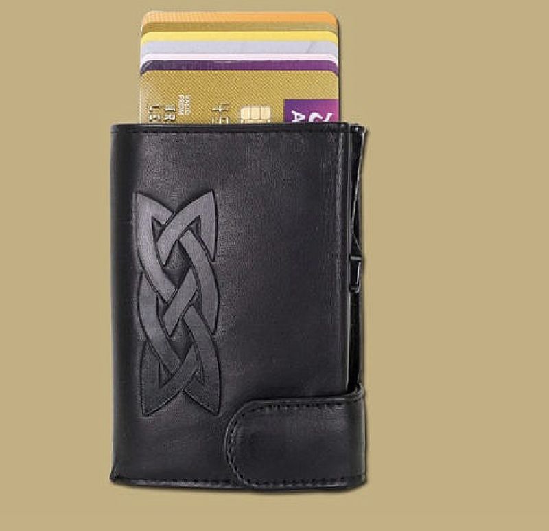 RFID Celtic Wallet - Black