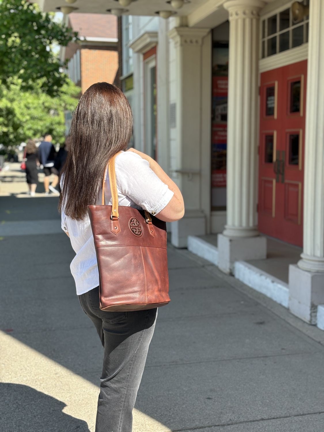 Celtic Tote Bag - Mahogany Brown