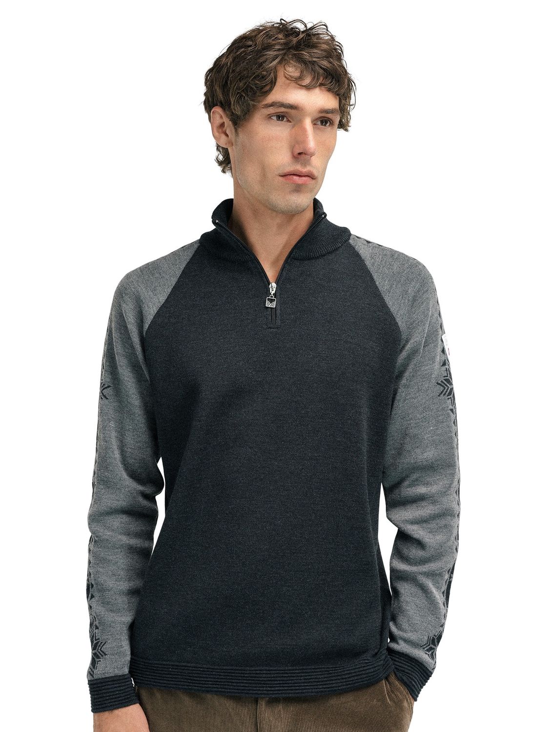 Geilo Masc Sweater - Charcoal