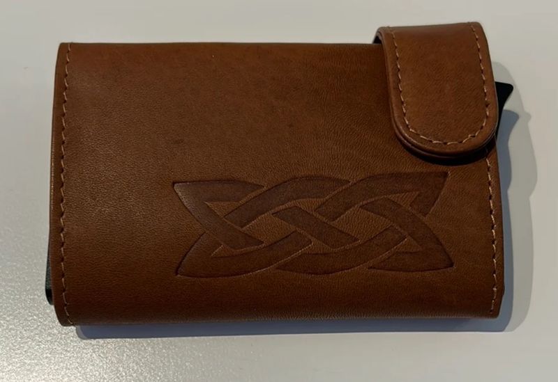 RFID Celtic Wallet - Brown