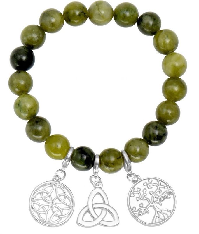 Celtic Triple Charm Bracelet-CMM
