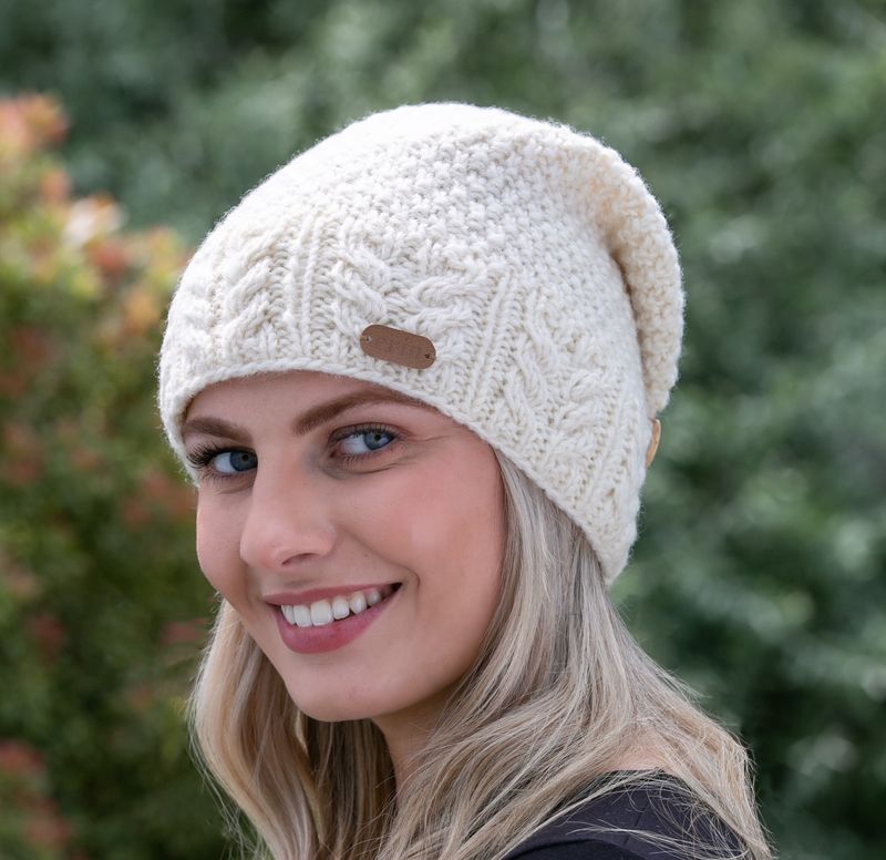 Floppy Button Down Hat - Natural