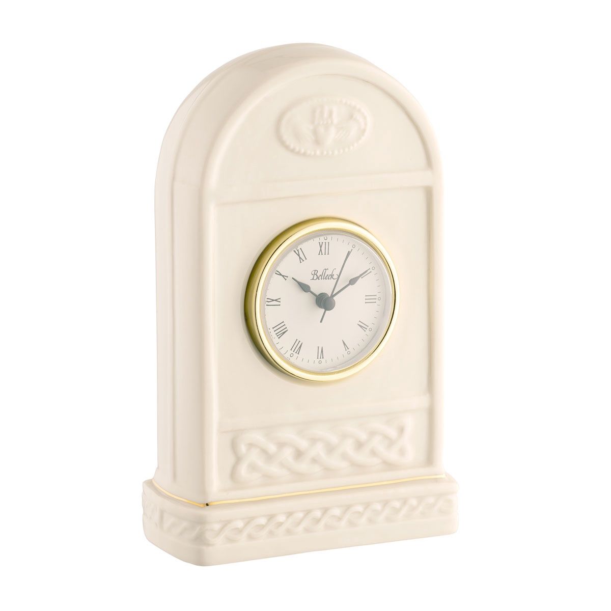 Belleek Claddagh Clock