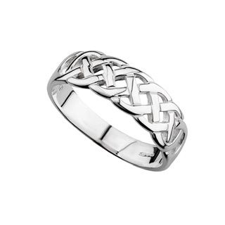 Sterling Silver Celtic Woven Band