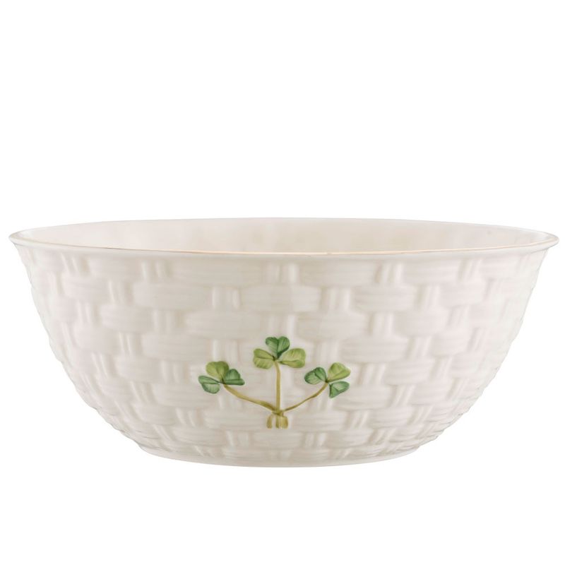 Belleek Shamrock 6&quot; Bowl