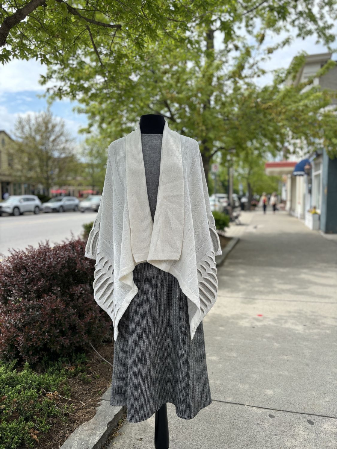 Atlantic Wrap Cardigan - Cream