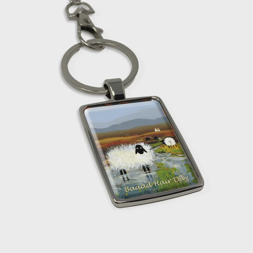 Thomas Joseph Keyring - Baaad Hair Day