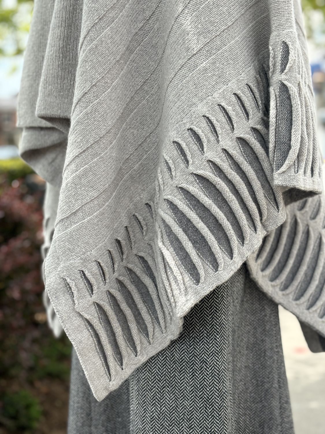 Atlantic Wrap Cardigan - Feather