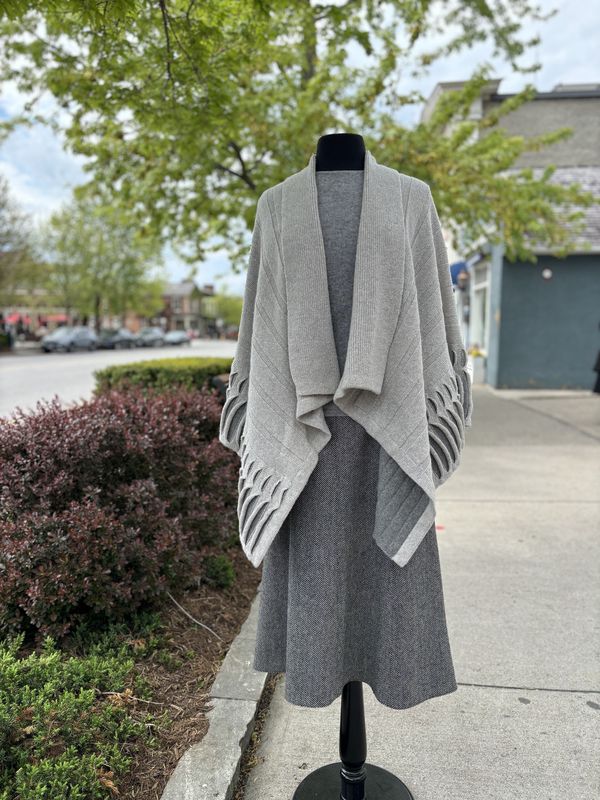Atlantic Wrap Cardigan - Feather