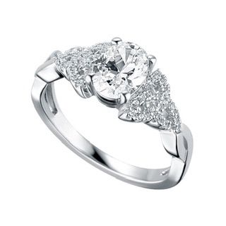 Celtic Birthstone Ring-April