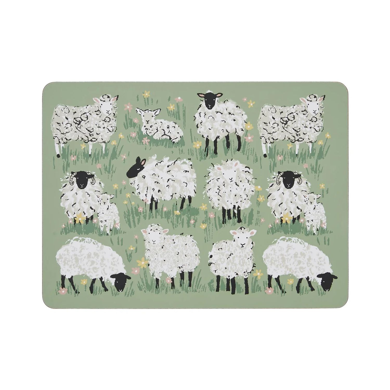 Ulster Weavers Woolly Sheep Placemat - 4 Pack