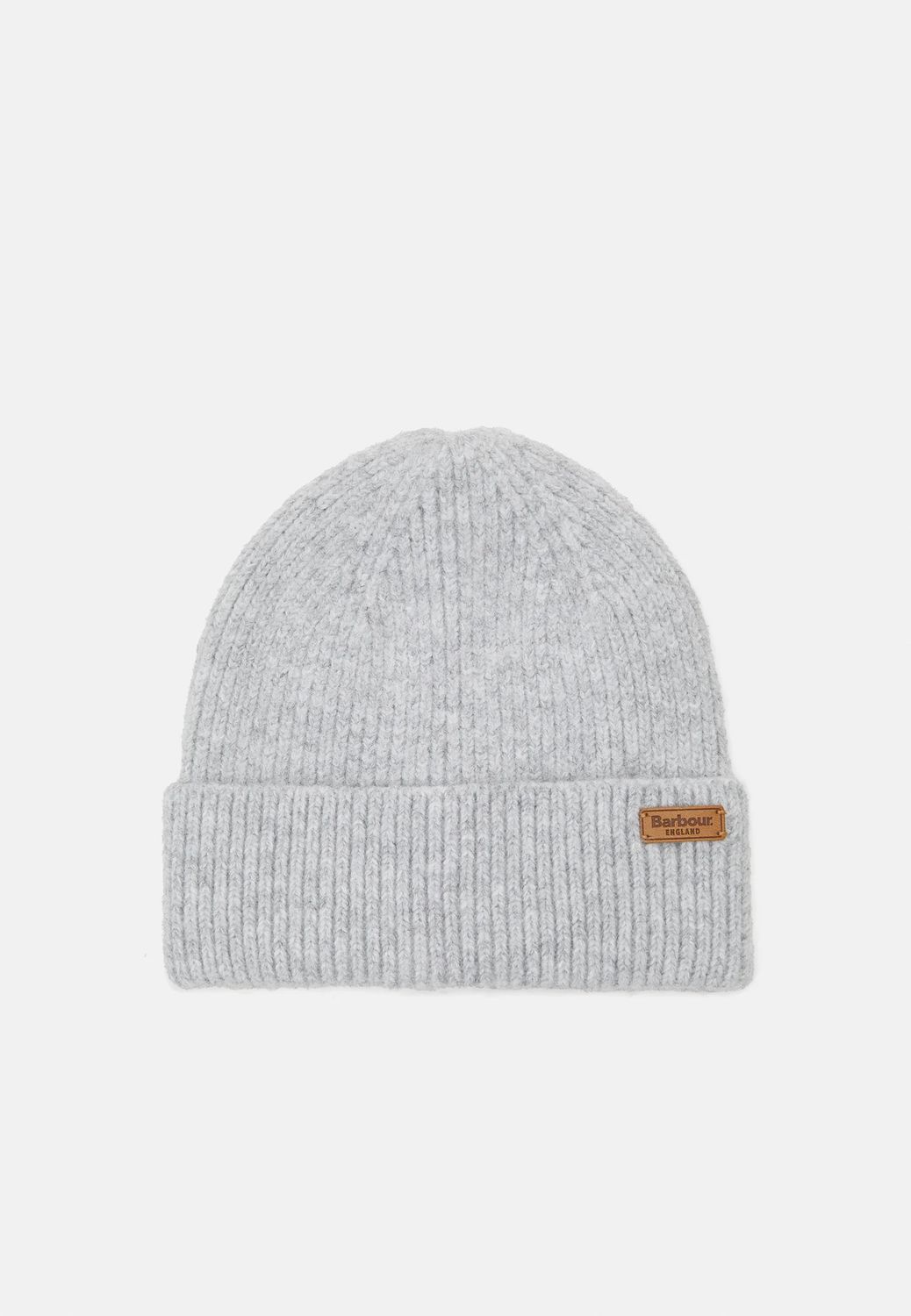 Barbour Pendle Beanie Hat - Light Grey