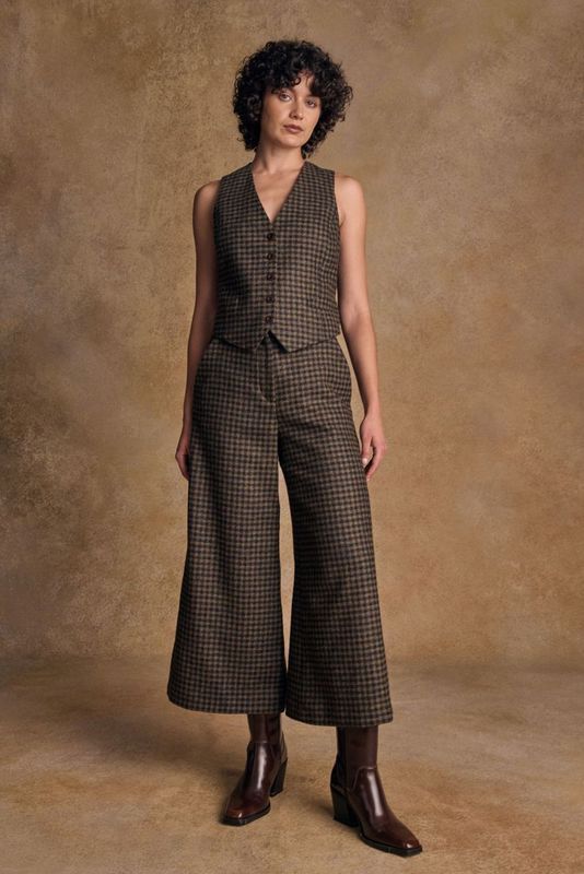 Enya Tweed Culottes - Earth Check