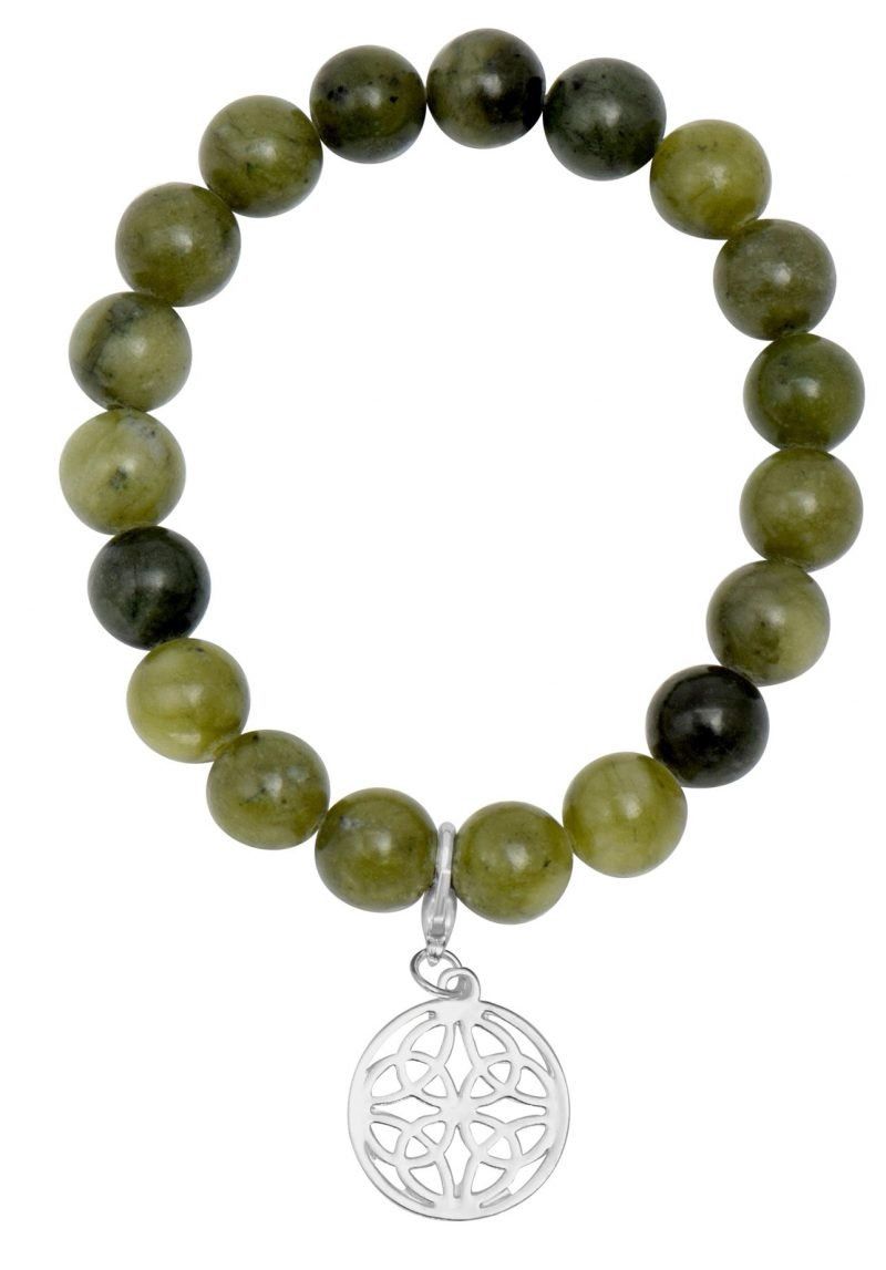 Round Knot-Connemara Marble Bracelet