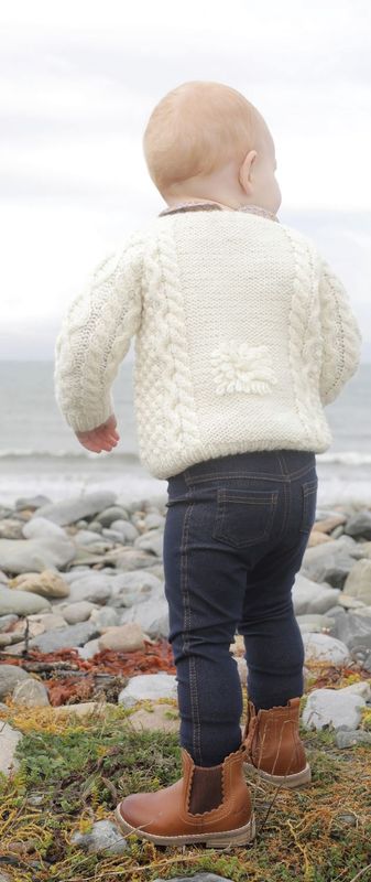 Baby Sheep Aran Crew
