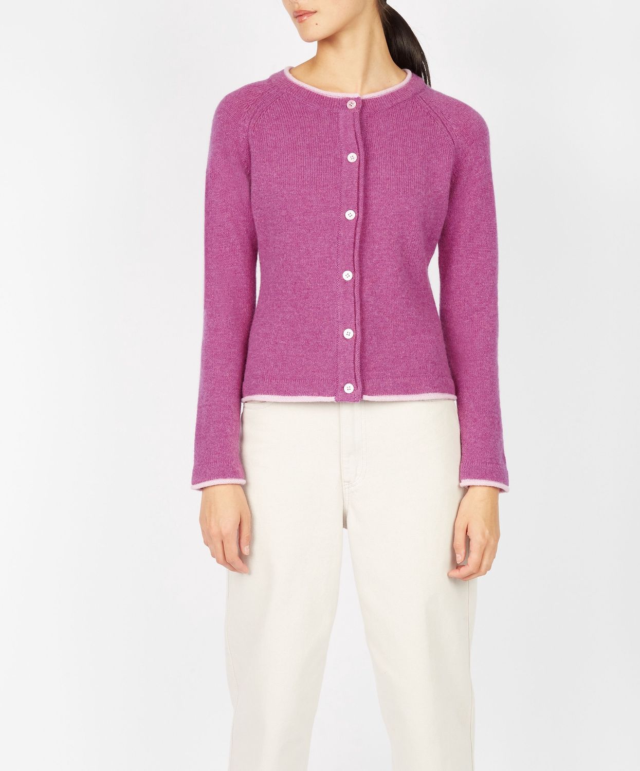 Killiney Cardigan - Boysen Berry
