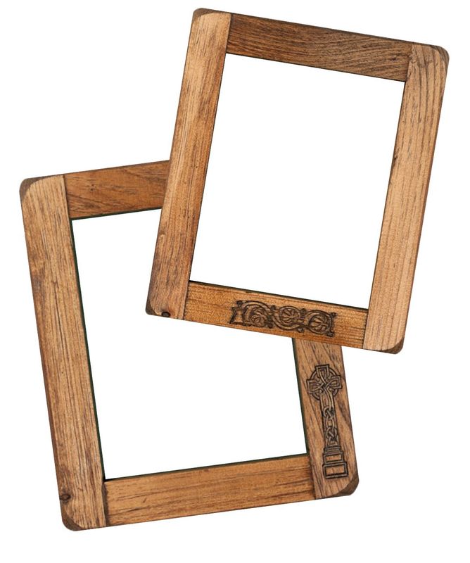Empty Wood Frame