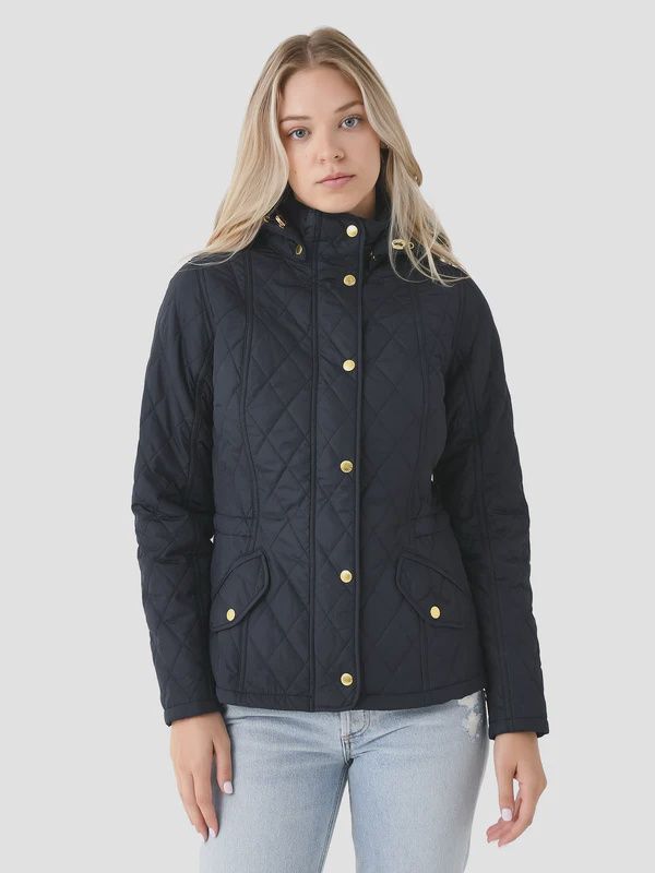 Barbour Millfire Coat - Navy