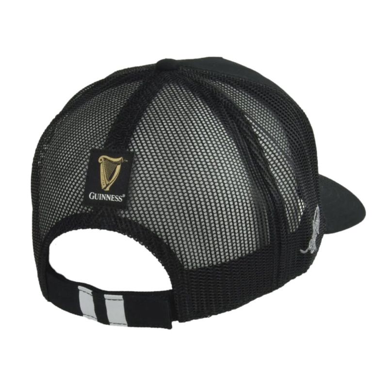Guinness Trucker Premier Black &amp; White Harp Hat