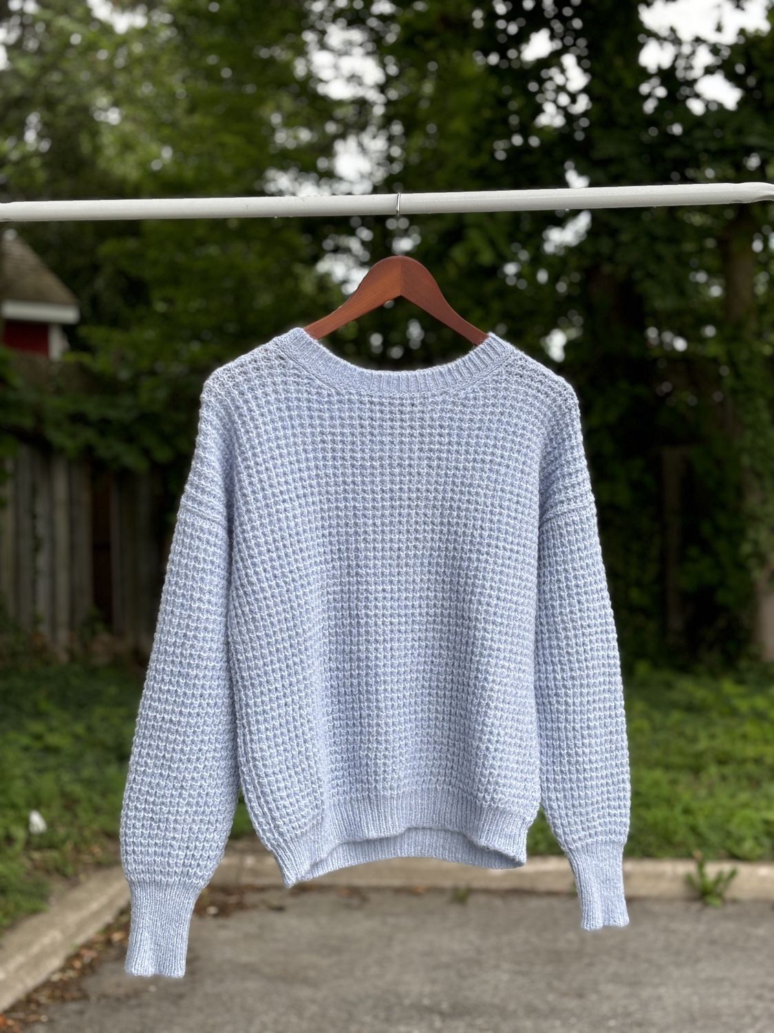 Waffle Stitch-Forget Me Not