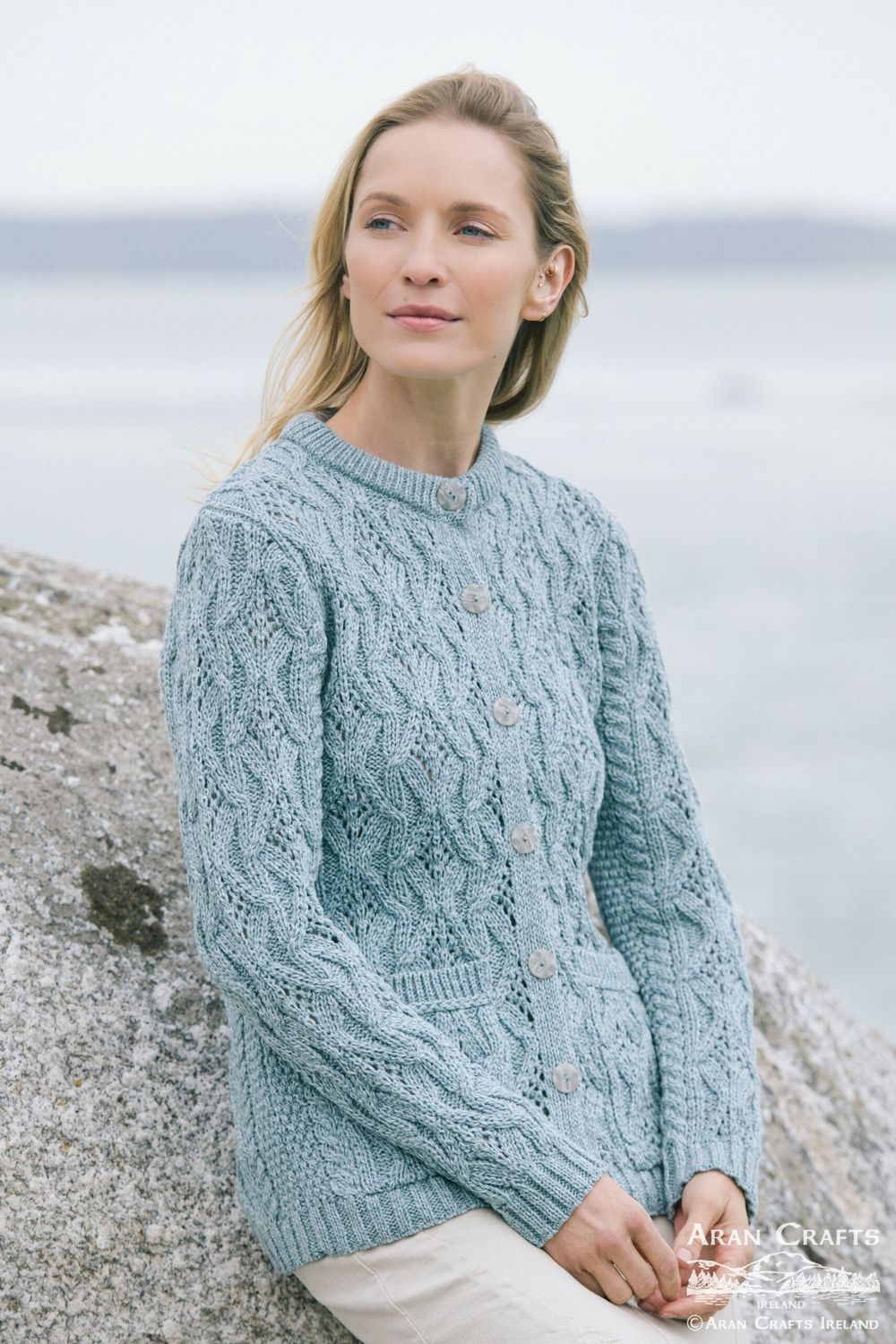 Killiney Lace Style Lumbar Cardigan