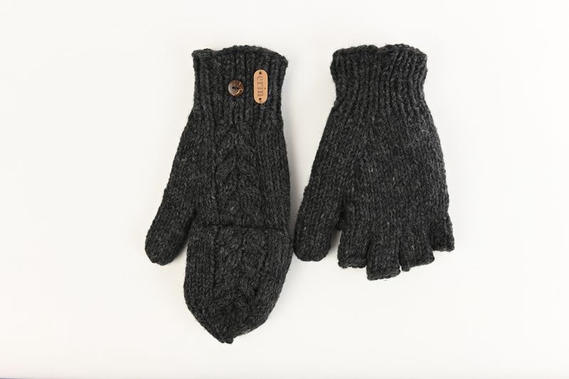 Aran Cable Hunter Gloves