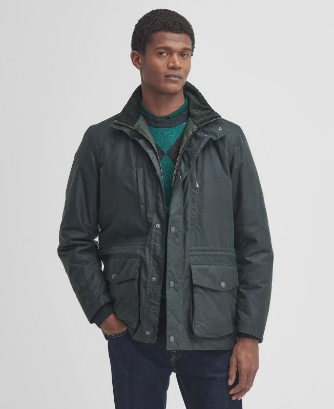 Barbour Falstone Wax Jacket - Sage (SALE)