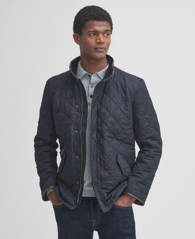 Barbour Powell Quilt - Navy