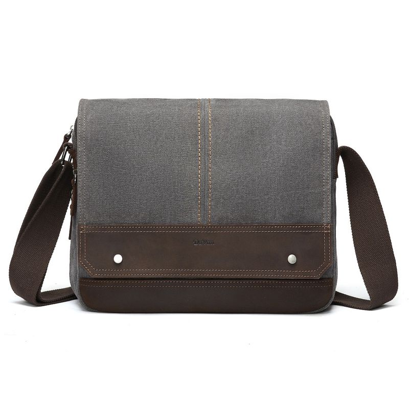 Canvas Messenger Briefcase Bag