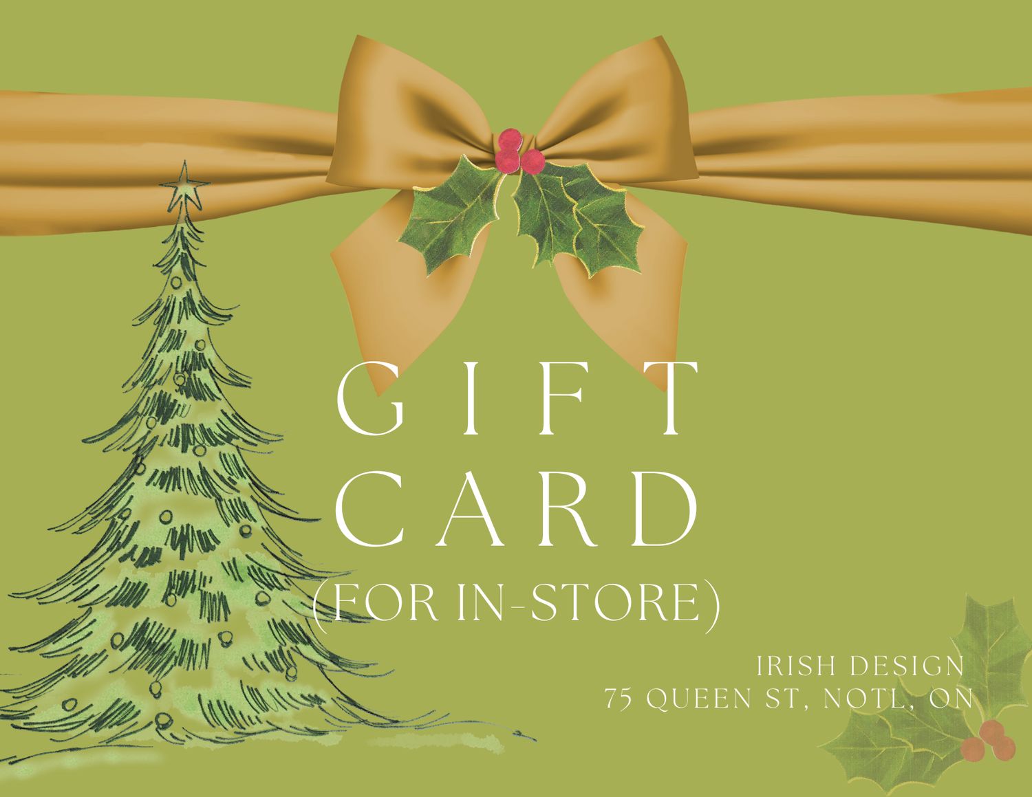 In Store Gift Card