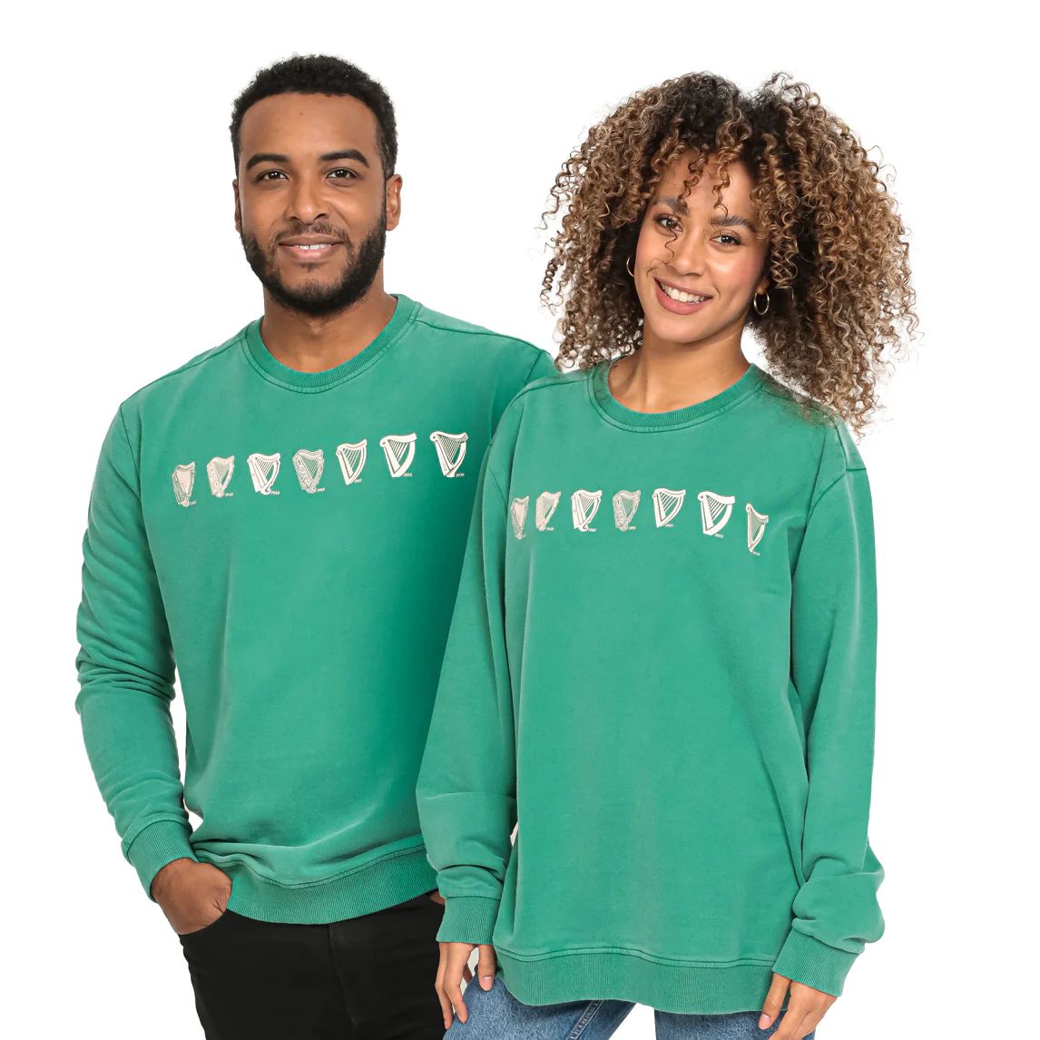 Guinness Green Harp Evolution Sweatshirt