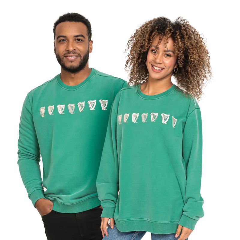 Guinness Green Harp Evolution Sweatshirt