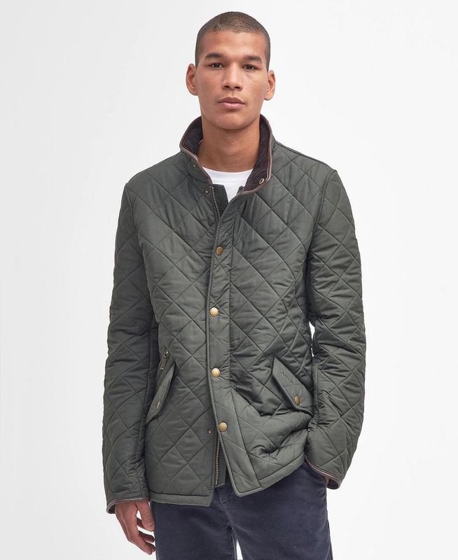 Barbour Powell Quilt - Sage Green