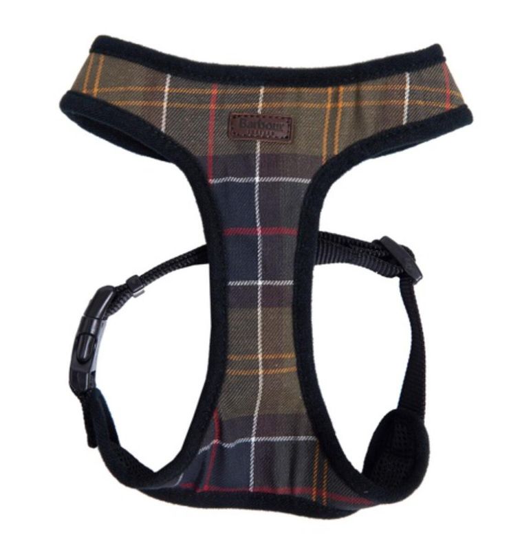 Barbour Tartan Dog Harness