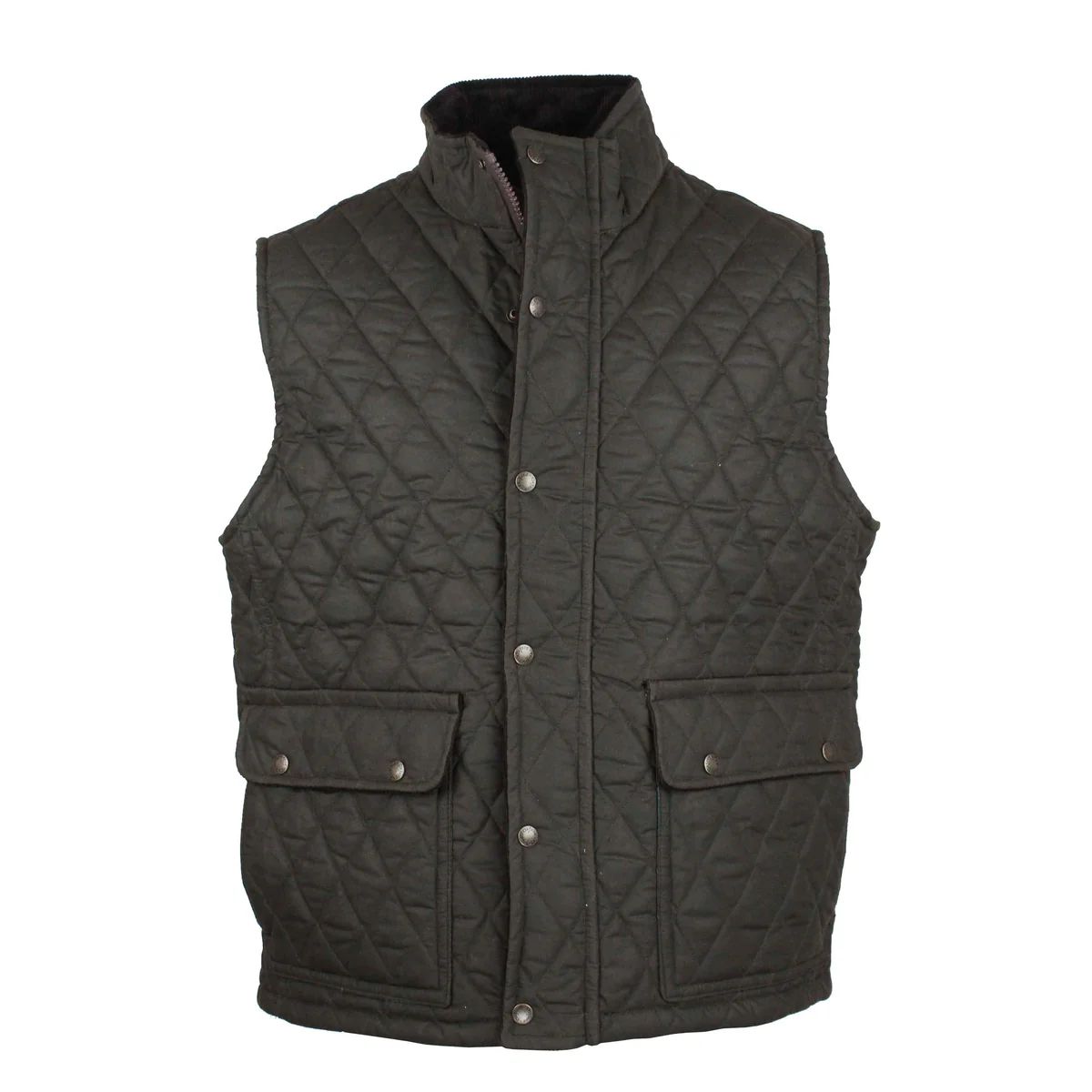 Kensington Wax Gilet - Olive