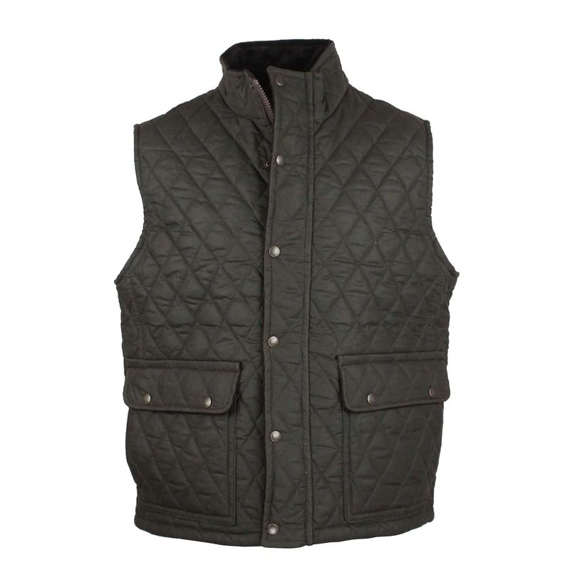 Kensington Wax Gilet - Olive (SALE)