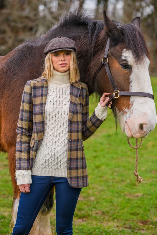 Mucros Blazer - Earth Tweed